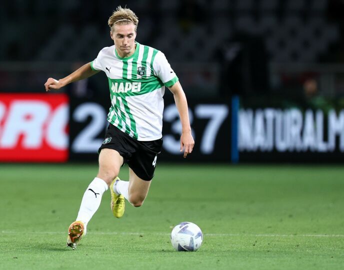 NEW CLUB: Kristian Thorstvedt gets frequent playing time in Sassuolo. Photo: NTB