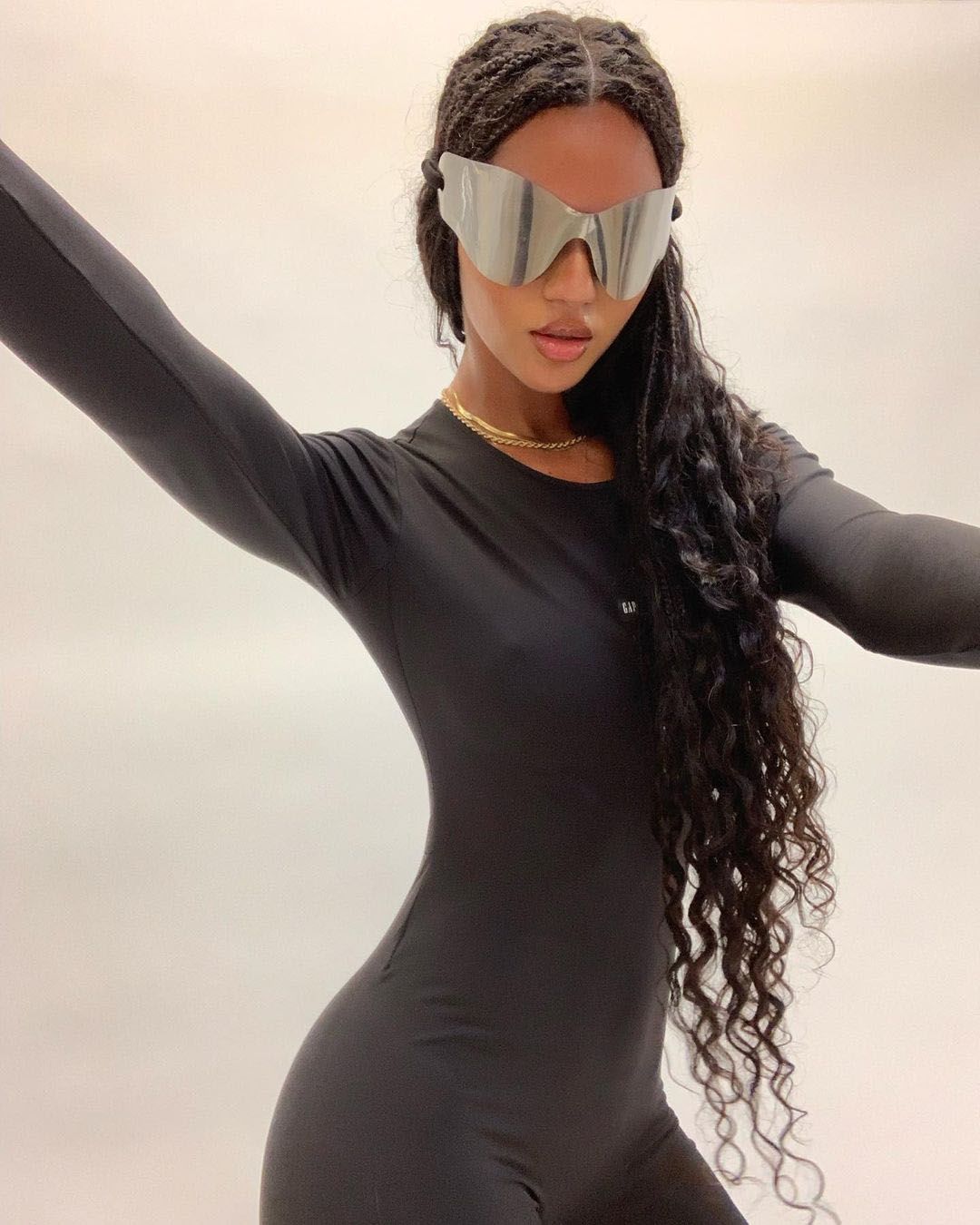 Juliana nalu yeezy shades model kanye west twitter instagram triangle of sadness