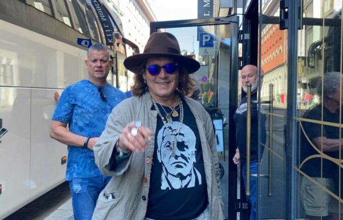 Johnny Depp – Here is Depp in Norway
