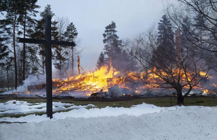 Church burned down in Finland – arson suspected
