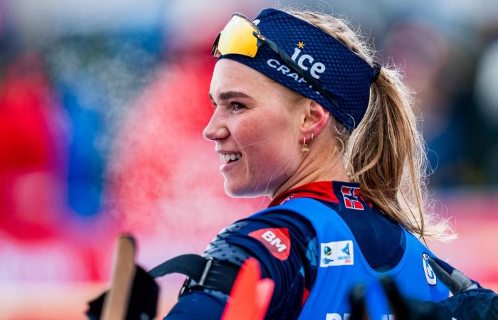Ingrid Landmark Tandrevold and the biathlon women have chosen boyfriends with one special characteristic