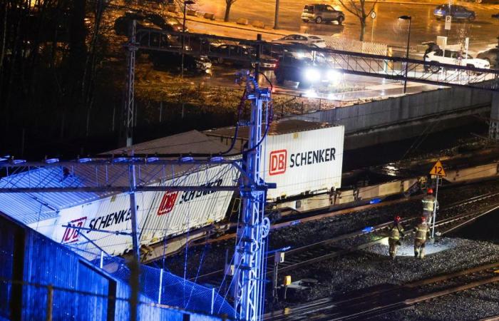 The police open an investigation after the train accident in Bergen