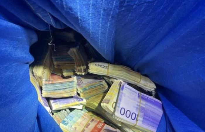 The police found NOK 2.2 million in a car at Voss