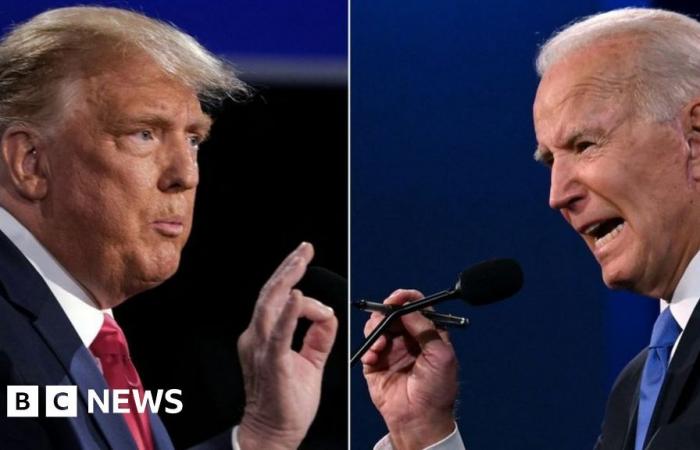 Biden says he’s ready for an election debate with Trump