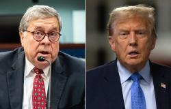 Barr, who said Trump shouldn’t be near the Oval Office, says he will vote for him in 2024