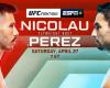 UFC Fight Night Presented by Bud Light: Nicolau vs. Perez