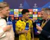 Jadon Sancho, Borussia Dortmund | Drank several beers before he went on air: – Are you sober enough?
