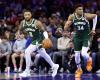 NBA playoffs: Bucks’ Giannis Antetokounmpo, Damian Lillard uncertain to return for Game 6 vs. Pacers