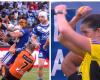 Aidan Sezer hip drop, no sin bin, confusion, Bulldogs vs. Tigers, Kasey Badger, reaction, rugby league news