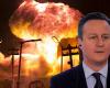 Cameron: Ukraine can attack Russia with British weapons