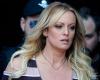 Stormy Daniels has taken the witness stand in the “extortion case” against Donald Trump