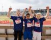 100,000 pupils run the TINE Relay all over Norway