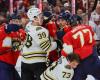 Hate, chaos arrive in Bruins-Panthers, including Pastrnak vs. Tkachuk fight: ‘I’m not afraid of him’