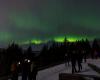 Northern lights alarm in several places in the country